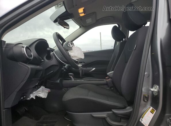 3N1CP5CV3NL509655 2022 NISSAN KICKS Серый Вид салона спереди