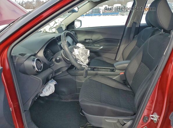 3N1CP5CV4RL509542 2024 NISSAN KICKS Red Widok wnętrza z przodu