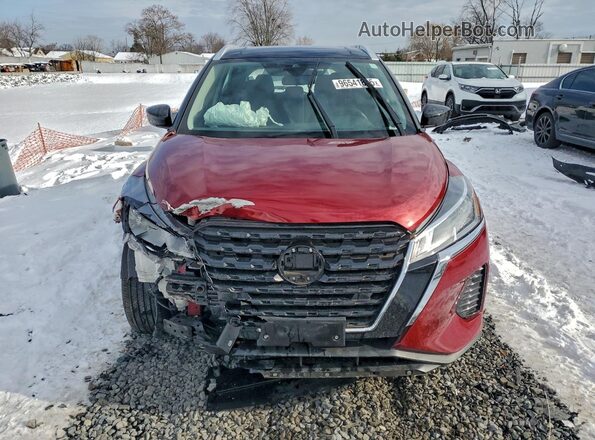 3N1CP5CV4RL509542 2024 NISSAN KICKS Red Widok z przodu