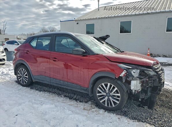 3N1CP5CV4RL509542 2024 NISSAN KICKS Red Przód prawy
