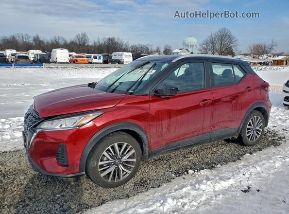 3N1CP5CV4RL509542 2024 NISSAN KICKS Red Przód lewy