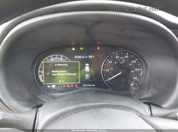 3N1CP5CV5NL523346 2022 NISSAN KICKS Серый Вид задних сидений