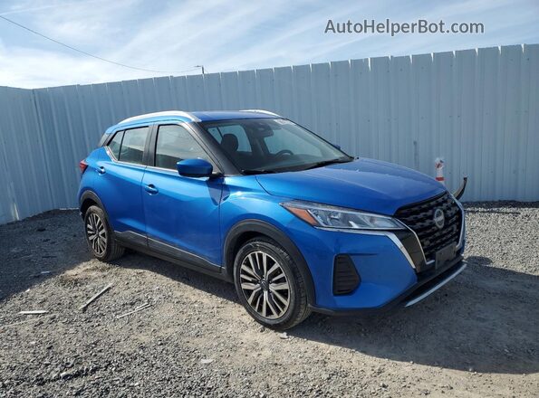 3N1CP5CVXNL521883 2022 NISSAN KICKS Синий 
