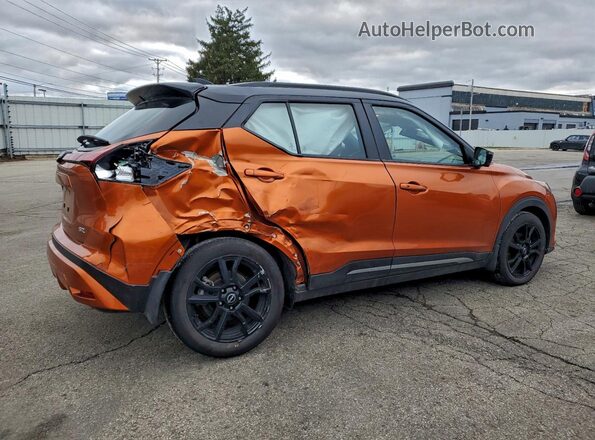 3N1CP5DV3RL561484 2024 NISSAN KICKS Оранжевый Задняя правая четверть