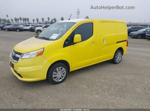 3N63M0YN7JK691553 2018 CHEVROLET CITY EXPRESS Yellow Передня ліва чверть