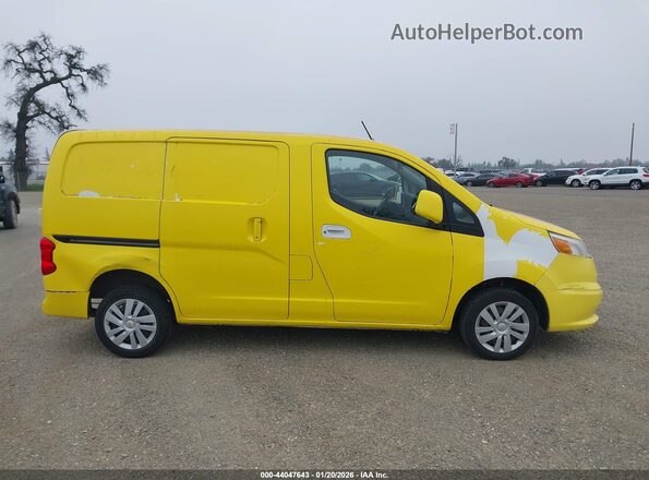 3N63M0YN7JK691553 2018 CHEVROLET CITY EXPRESS Yellow Вид щитка приладів