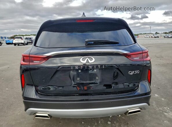 3PCAJ5AA8RF101064 2024 INFINITI QX50 Black Widok z tyłu