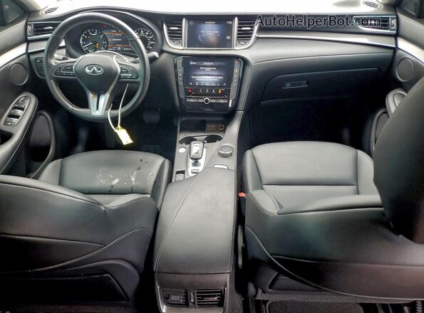 3PCAJ5AA8RF101064 2024 INFINITI QX50 Black Widok deski rozdzielczej