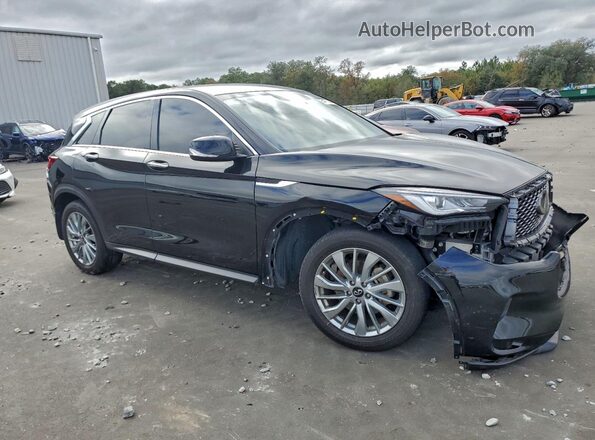 3PCAJ5AA8RF101064 2024 INFINITI QX50 Black Przód prawy