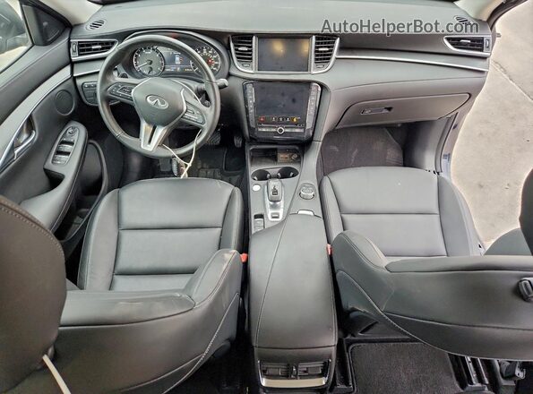 3PCAJ5AB2SF105349 2025 INFINITI QX50 Синий Вид панели приборов
