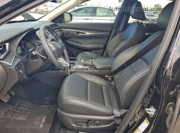 3PCAJ5AB9SF107485 2025 INFINITI QX50 Черный Вид салона спереди