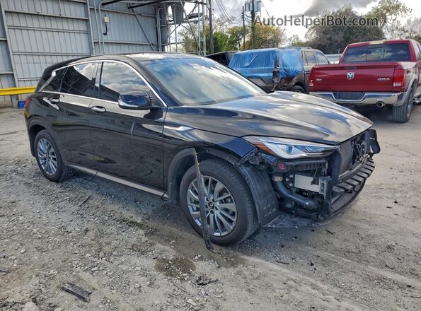 3PCAJ5AB9SF107485 2025 INFINITI QX50 Черный Передняя правая четверть