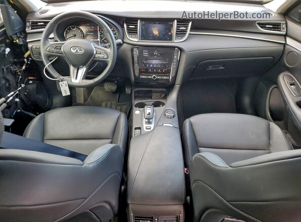 3PCAJ5AB9SF107485 2025 INFINITI QX50 Черный Вид панели приборов