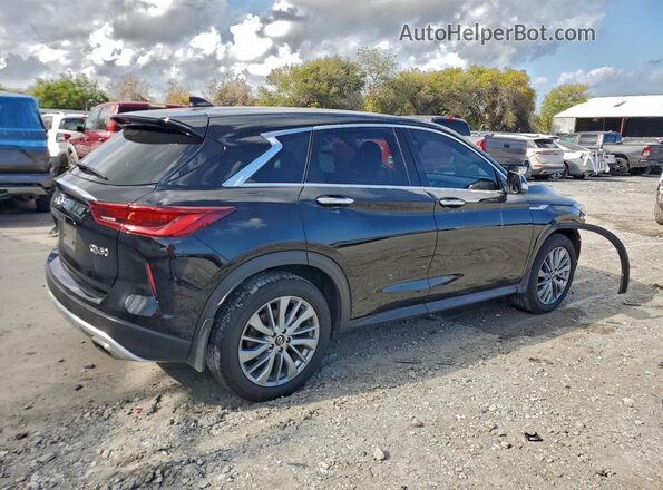 3PCAJ5AB9SF107485 2025 INFINITI QX50 Черный Задняя правая четверть