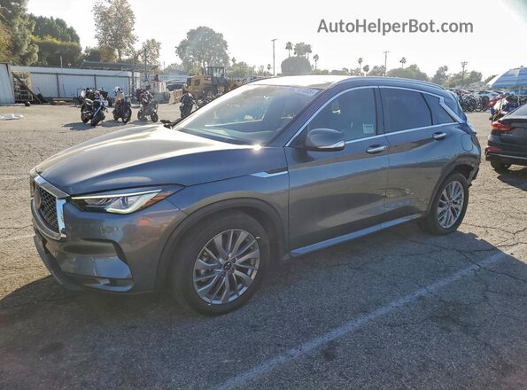 3PCAJ5BA1PF110443 2023 INFINITI QX50 Серый Передняя левая четверть