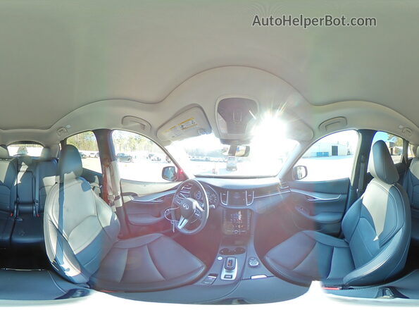 3PCAJ5BA2PF123105 2023 INFINITI QX50 Черный Вид наклейки с VIN-кодом