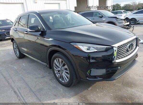 3PCAJ5BA3PF122190 2023 INFINITI QX50 Черный Передняя правая четверть