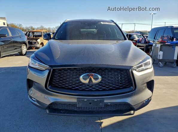 3PCAJ5BA4NF106593 2022 INFINITI QX50 Charcoal Вид спереду