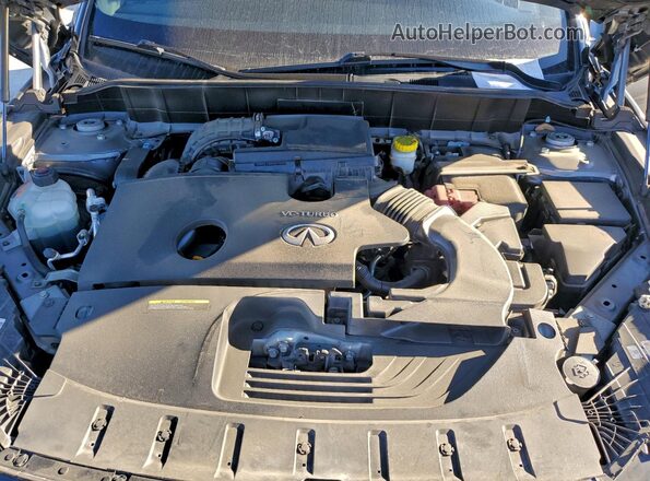 3PCAJ5BA4NF106593 2022 INFINITI QX50 Charcoal Вид підкапотного простору