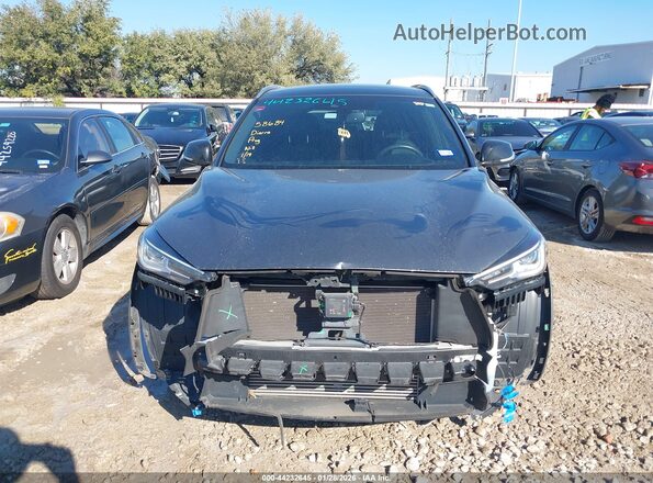3PCAJ5BA4NF110336 2022 INFINITI QX50 Gray Вид задньої частини салону