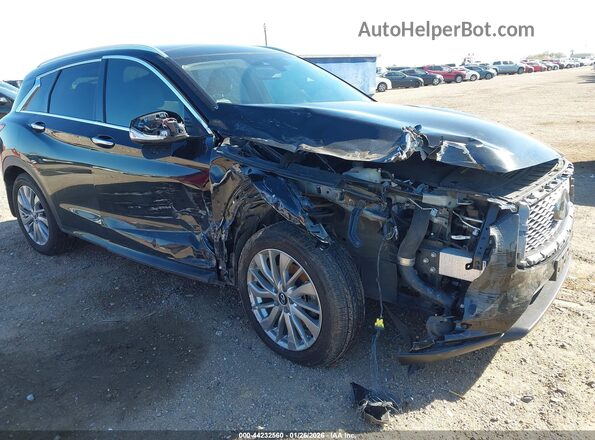 3PCAJ5BA4PF107391 2023 INFINITI QX50 Black Դիմացի տեսք