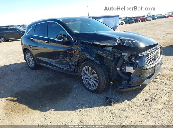 3PCAJ5BA4PF107391 2023 INFINITI QX50 Black Առջևի աջ