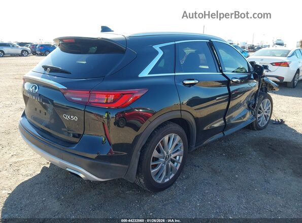 3PCAJ5BA4PF107391 2023 INFINITI QX50 Black Հետևի աջ