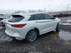 2023 Infiniti Qx50 Luxe White vin: 3PCAJ5BA6PF115234