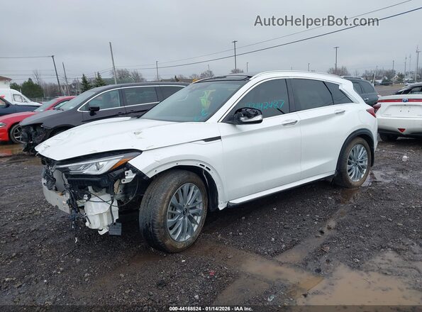 3PCAJ5BA6PF115234 2023 INFINITI QX50 White Przód lewy