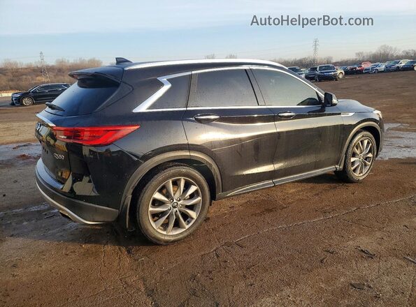 3PCAJ5BA9MF125073 2021 INFINITI QX50 Black უკანა მარჯვენა