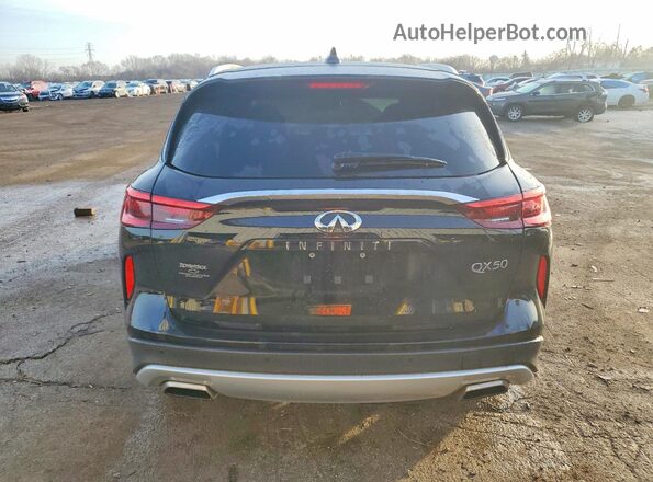 3PCAJ5BA9MF125073 2021 INFINITI QX50 Black უკანა ხედი
