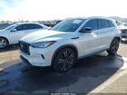 2022 Infiniti Qx50 Luxe White vin: 3PCAJ5BAXNF117842