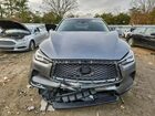2022 Infiniti Qx50 Luxe Gray vin: 3PCAJ5BB1NF111985