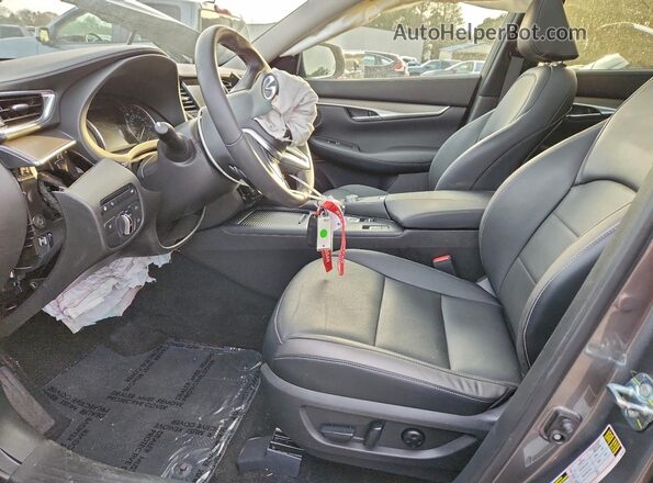3PCAJ5BB1NF111985 2022 INFINITI QX50 Gray Widok wnętrza z przodu