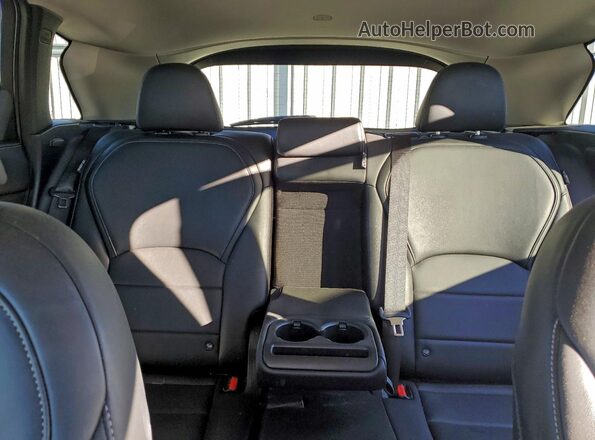 3PCAJ5BB7MF104795 2021 INFINITI QX50 White Հետևի նստատեղերի տեսք