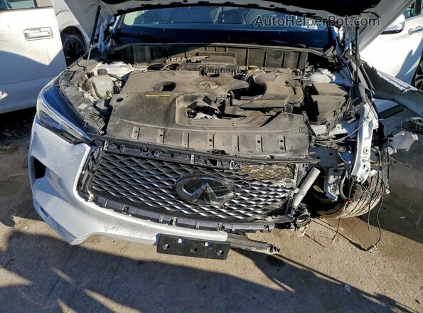 3PCAJ5BB7MF104795 2021 INFINITI QX50 White Շարժիչի բաժամունքի տեսք
