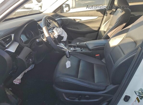 3PCAJ5BB7MF104795 2021 INFINITI QX50 White Սալոնի դիմացի տեսք