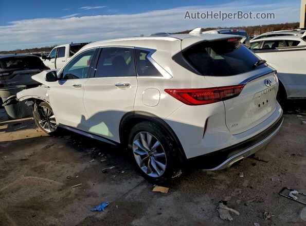 3PCAJ5BB7MF104795 2021 INFINITI QX50 White Հետևի ձախ