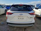2021 Infiniti Qx50 Luxe White vin: 3PCAJ5BB7MF104795