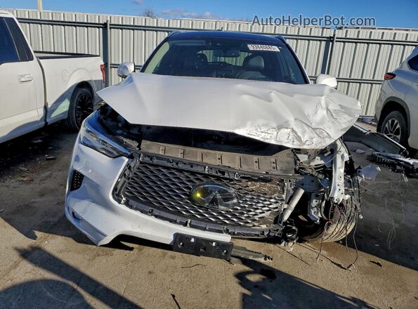3PCAJ5BB7MF104795 2021 INFINITI QX50 White Դիմացի տեսք
