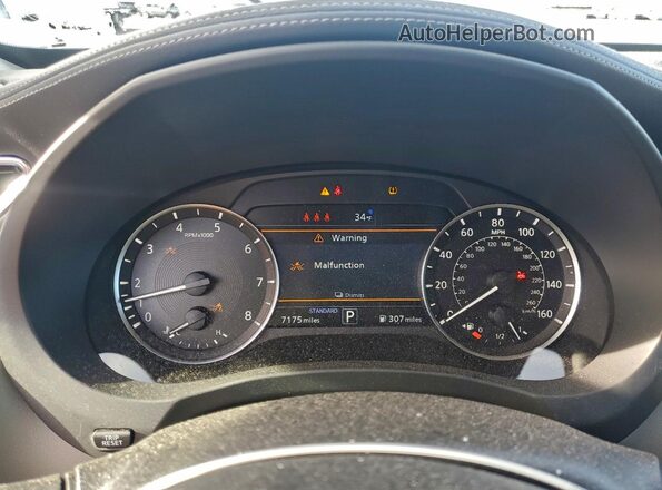 3PCAJ5BBXSF102469 2025 INFINITI QX50 Gray Вид щитка приладів