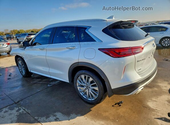 3PCAJ5BBXSF107980 2025 INFINITI QX50 White Tył lewy