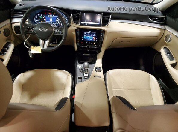 3PCAJ5CB4NF119531 2022 INFINITI QX50 Серый Вид панели приборов