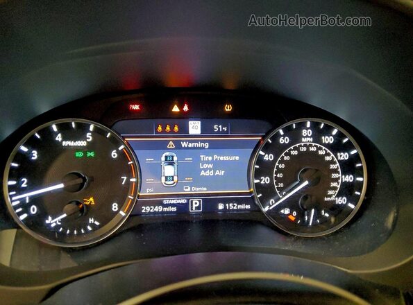 3PCAJ5CB4NF119531 2022 INFINITI QX50 Серый Вид щитка приборов