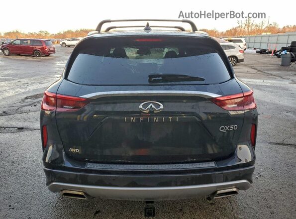 3PCAJ5DBXNF118446 2022 INFINITI QX50 Black უკანა ხედი