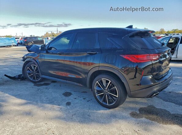 3PCAJ5FA1PF122750 2023 INFINITI QX50 Черный Задняя левая четверть