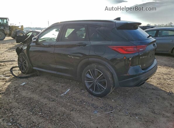 3PCAJ5FA2PF110316 2023 INFINITI QX50 Черный Задняя левая четверть