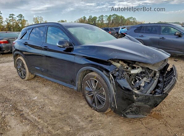 3PCAJ5FA2PF110316 2023 INFINITI QX50 Черный Передняя правая четверть