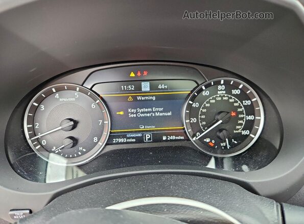 3PCAJ5FA2PF113085 2023 INFINITI QX50 Red Սարքավորումների վահանակի տեսք