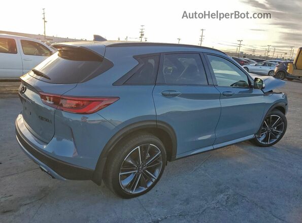 3PCAJ5FA3PF123172 2023 INFINITI QX50 Серый Задняя правая четверть